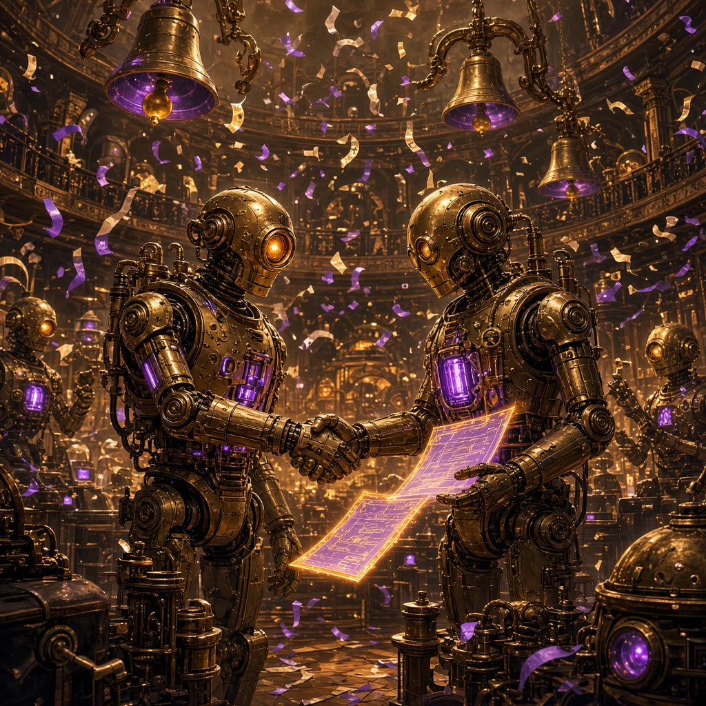 The Bot-to-Bot Bourse